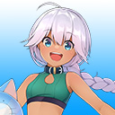 南国パレオ少女
