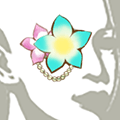花の眼帯